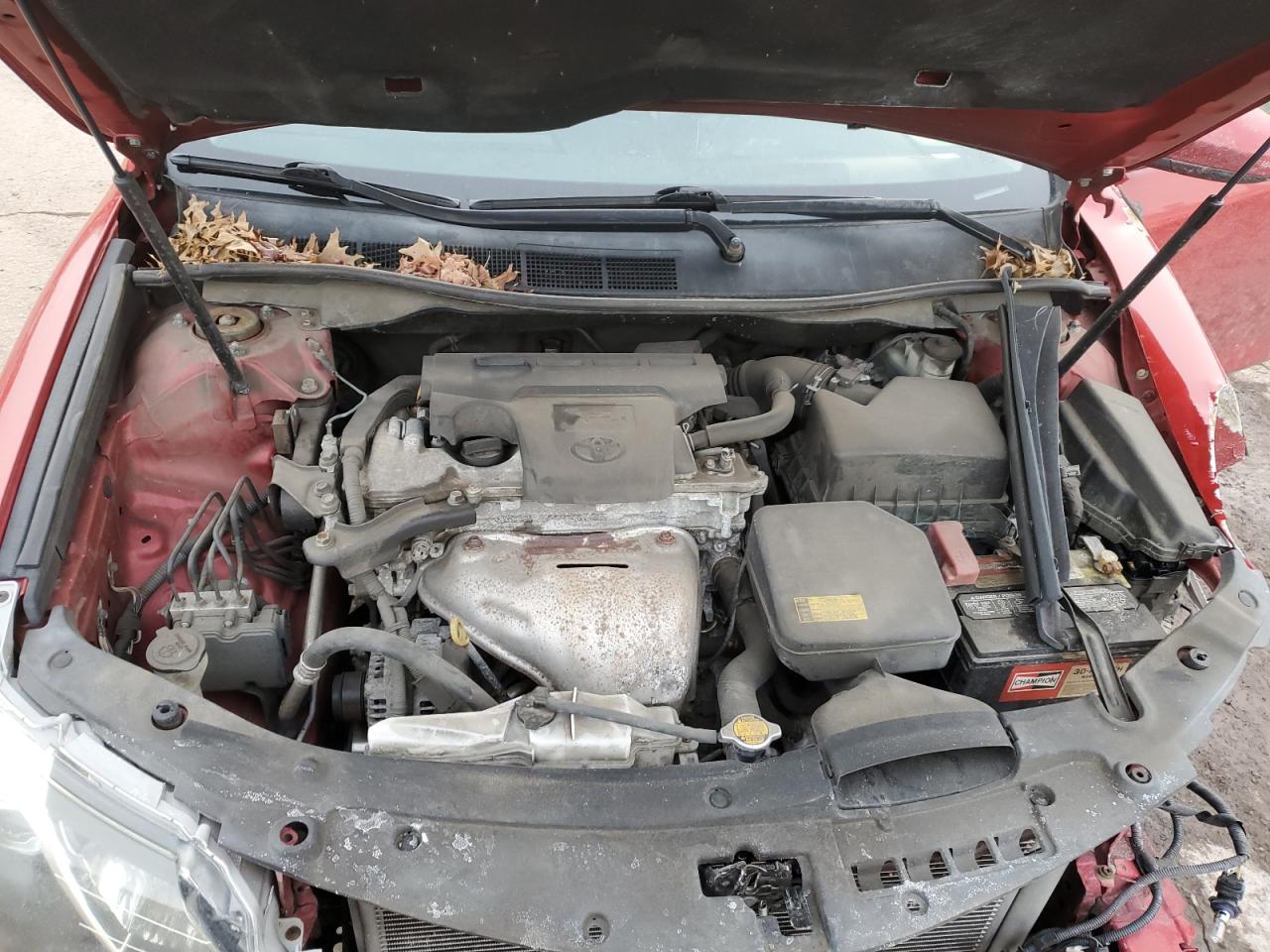 2014 Toyota Camry VIN 4T1BF1FK8EU801101 Copart auction photo, front end damage thumbnail 11