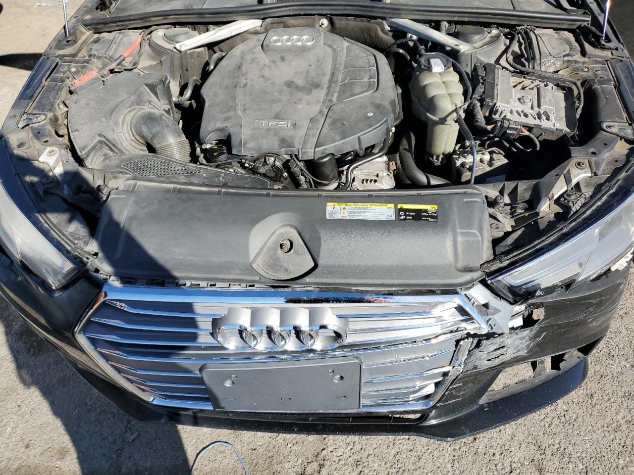 2017 Audi A4 VIN WAUGNAF41HN058937 Copart auction photo, front end damage thumbnail 13