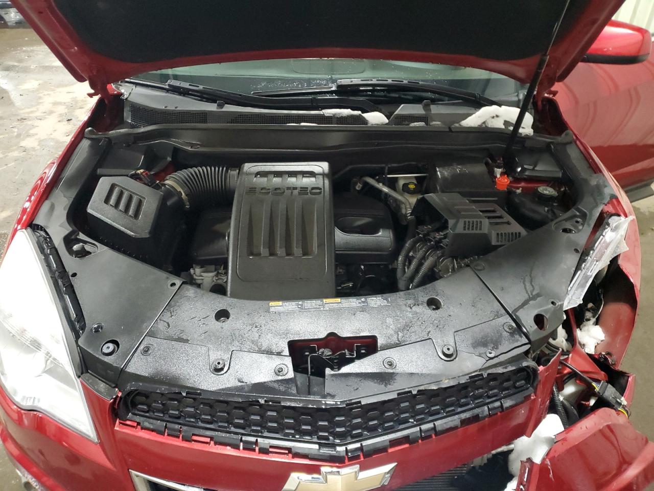 2015 Chevrolet Equinox VIN 1GNFLGEK4FZ130153 Copart auction photo, front end / rear end damage thumbnail 13