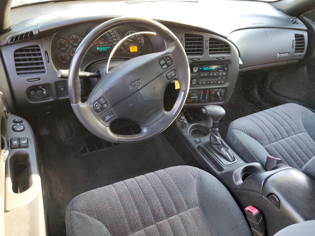 2003 Chevrolet Monte Carlo VIN 2G1WX12K739169154 Copart auction photo, side damage thumbnail 8