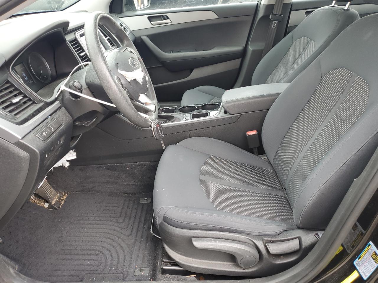 2019 Hyundai Sonata VIN 5NPE24AF4KH741994 Copart auction photo, front end damage thumbnail 7