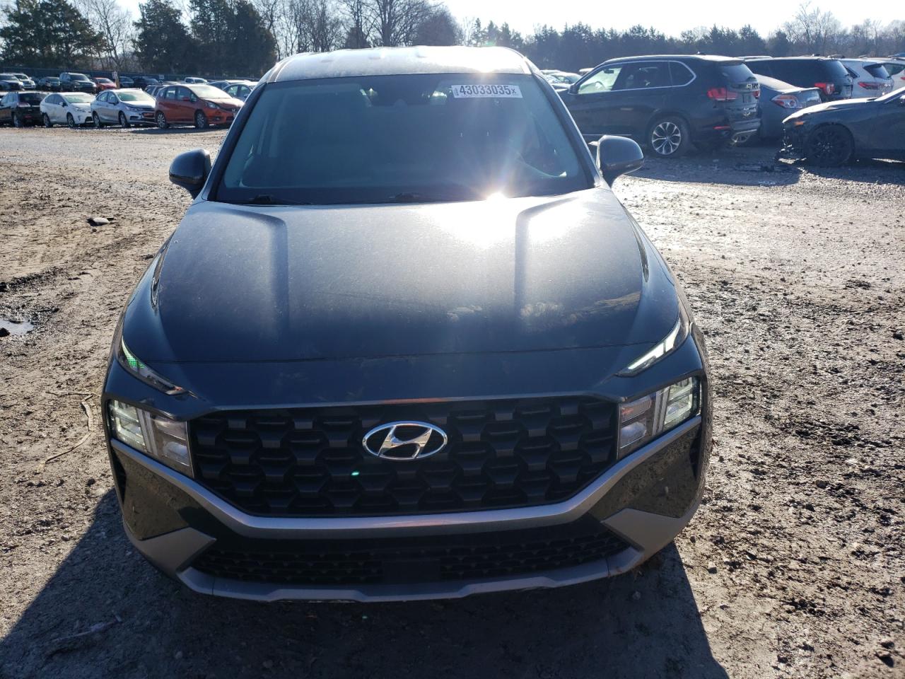 2022 Hyundai Santa Fe VIN 5NMS14AJ5NH393523 Copart auction photo, all over / undercarriage damage thumbnail 5