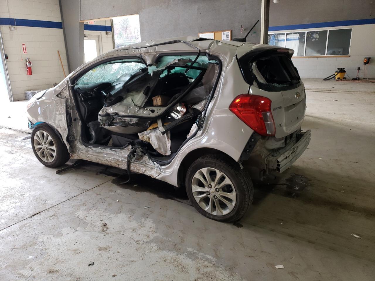 2021 Chevrolet Spark VIN KL8CD6SA0MC750215 Copart auction photo, rollover / all over damage thumbnail 2