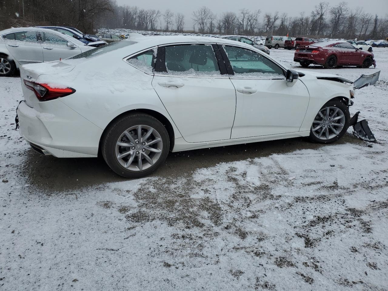 2023 Acura TLX VIN 19UUB5F30PA004971 Copart auction photo, all over / minor dent/scratches damage thumbnail 3