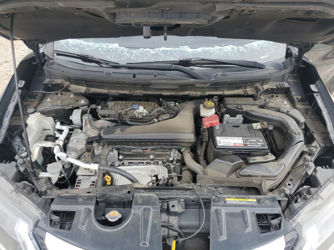 2019 Nissan Rogue VIN JN8AT2MT7KW261111 Copart auction photo, rollover damage thumbnail 12
