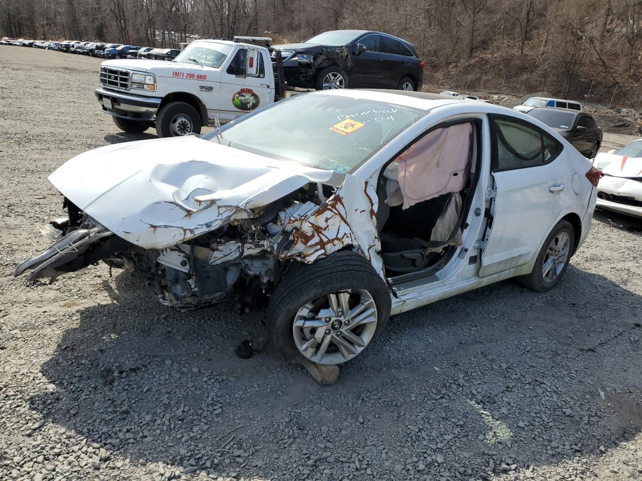 2020 Hyundai Elantra VIN 5NPD84LF7LH534055