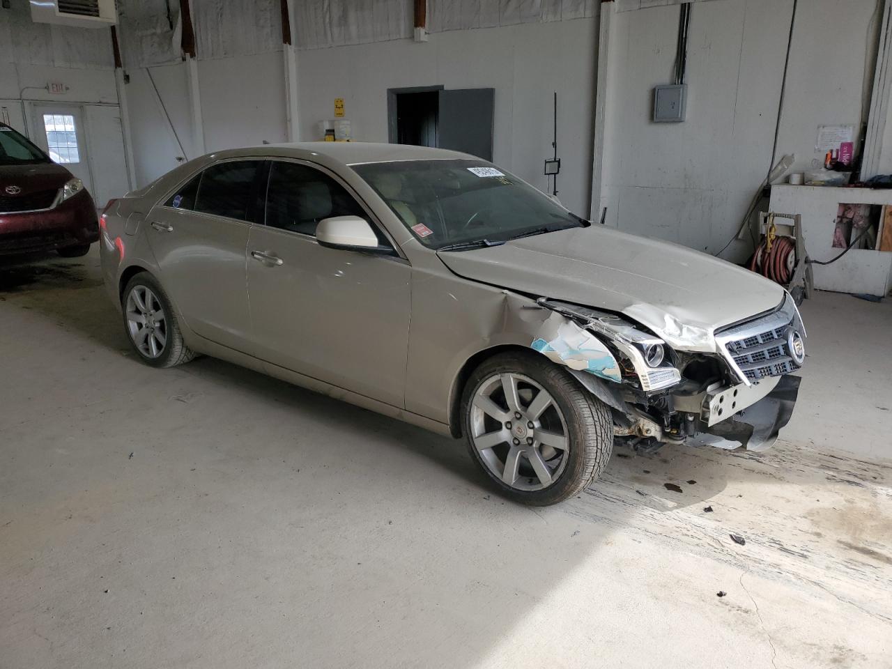 2014 Cadillac ATS VIN 1G6AA5RA2E0101299 Copart auction photo, front end / mechanical damage thumbnail 4