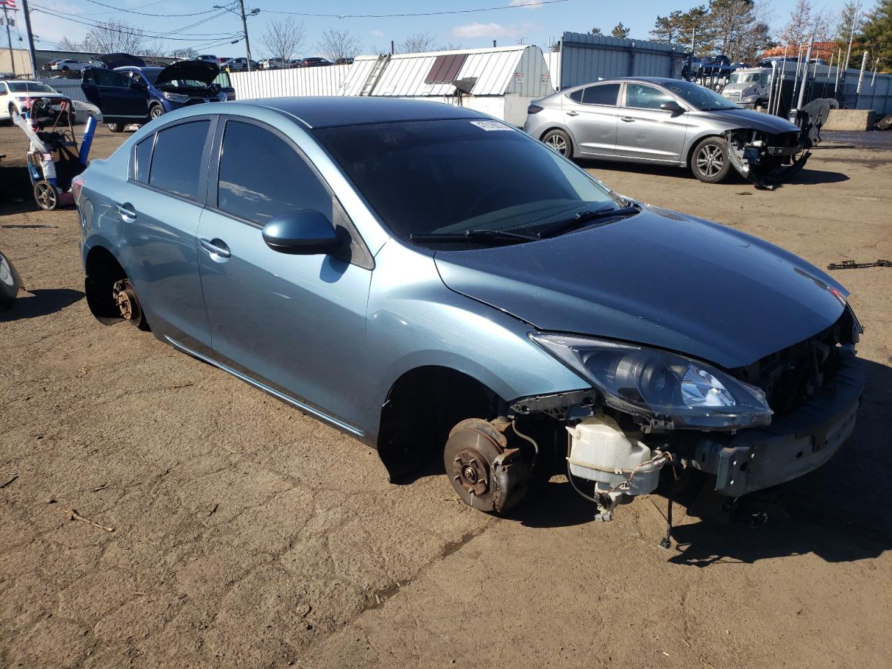2010 Mazda 3 VIN JM1BL1SG4A1141679 Copart auction photo, vandalism / front end damage thumbnail 4