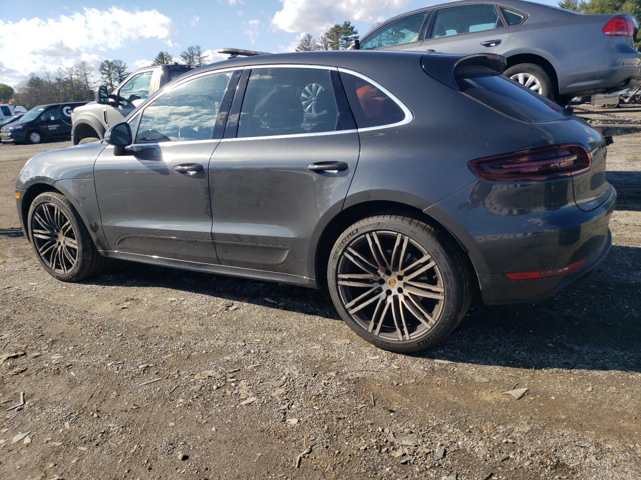 2018 Porsche Macan VIN WP1AG2A51JLB61610 Copart auction photo, rear end / mechanical damage thumbnail 2