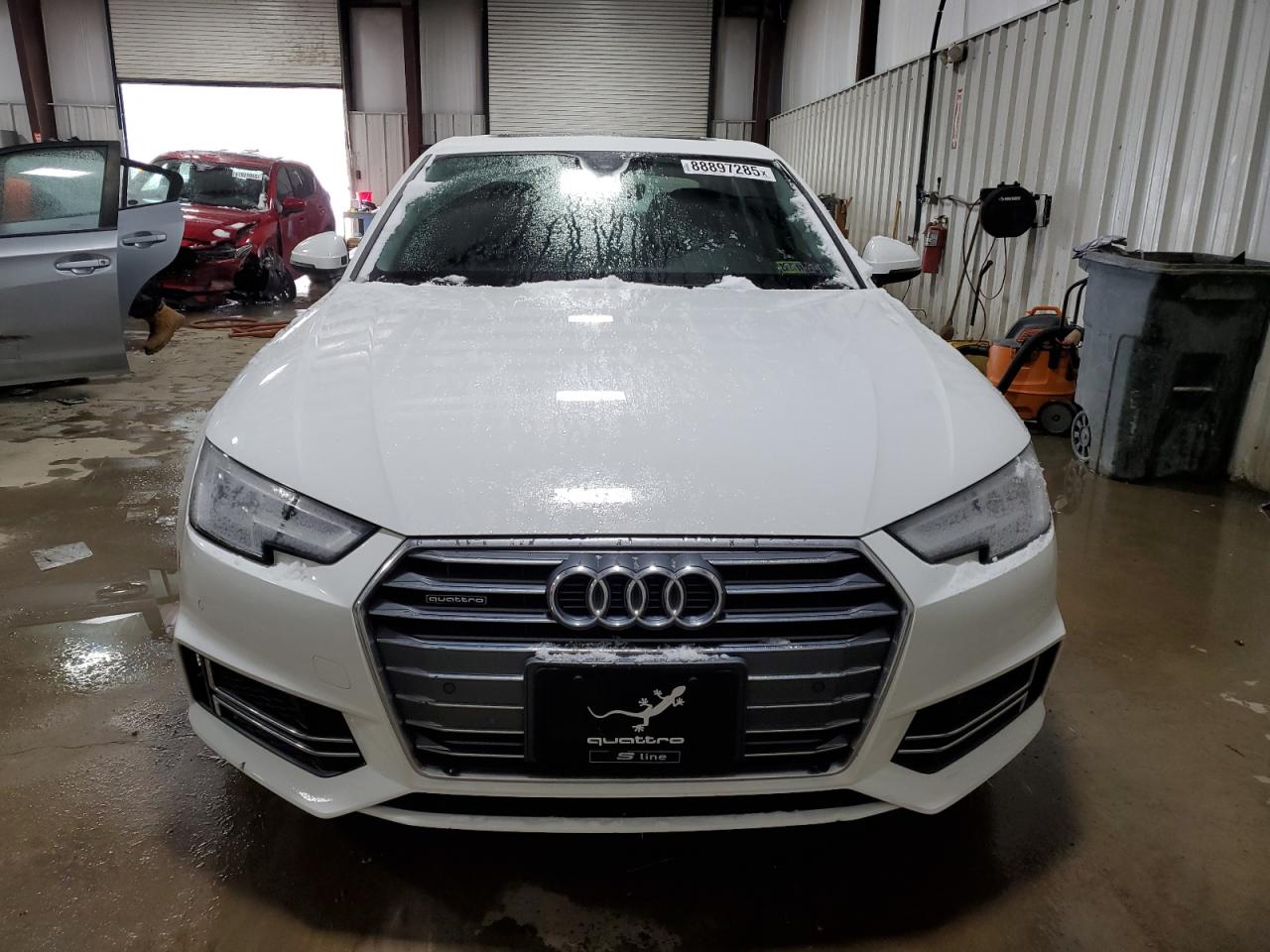 2017 Audi A4 VIN WAUENAF43HN010170 Copart auction photo, rear end damage thumbnail 5