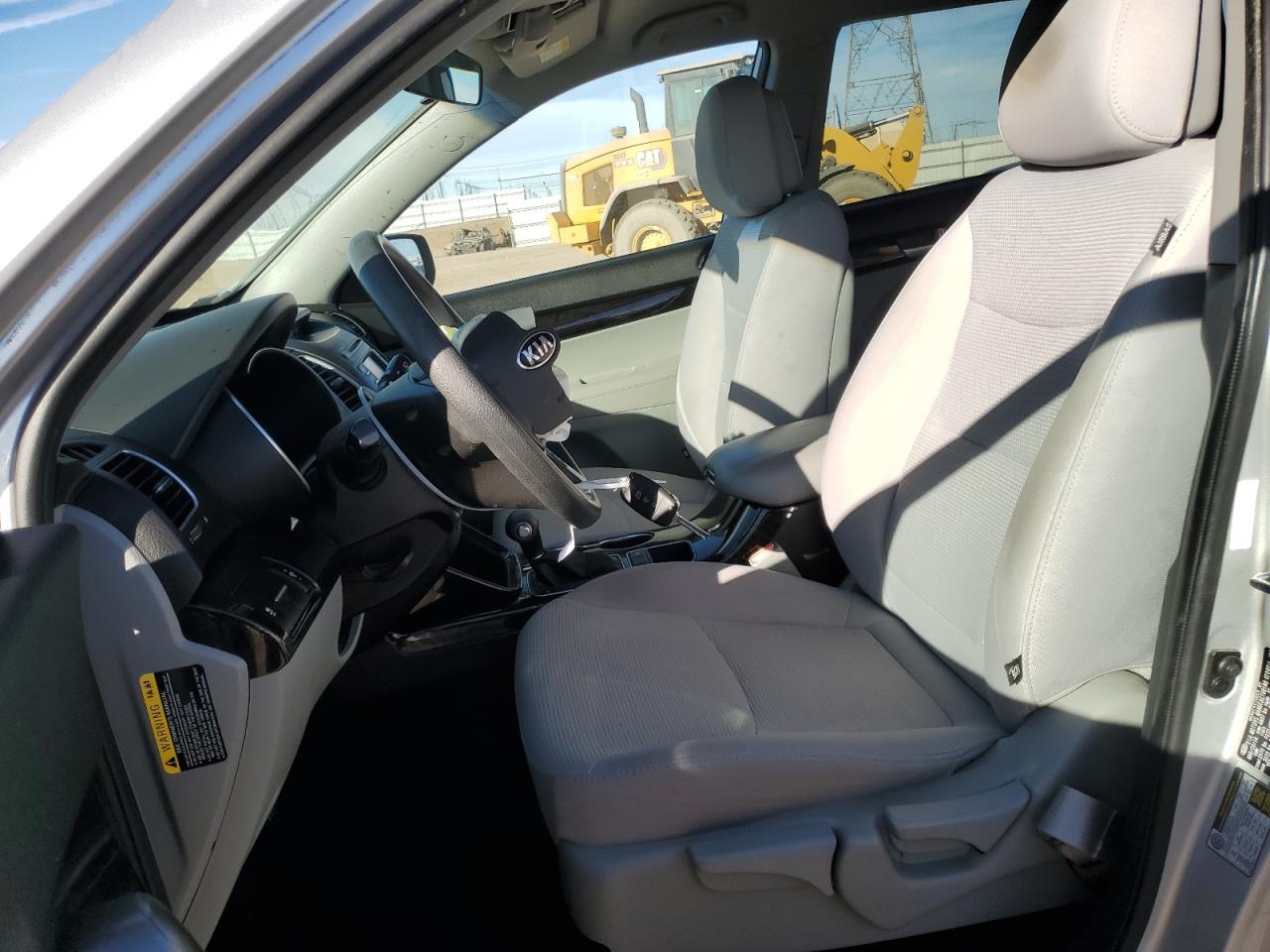 2015 KIA Sorento VIN 5XYKT3A6XFG581644 Copart auction photo, front end damage thumbnail 7
