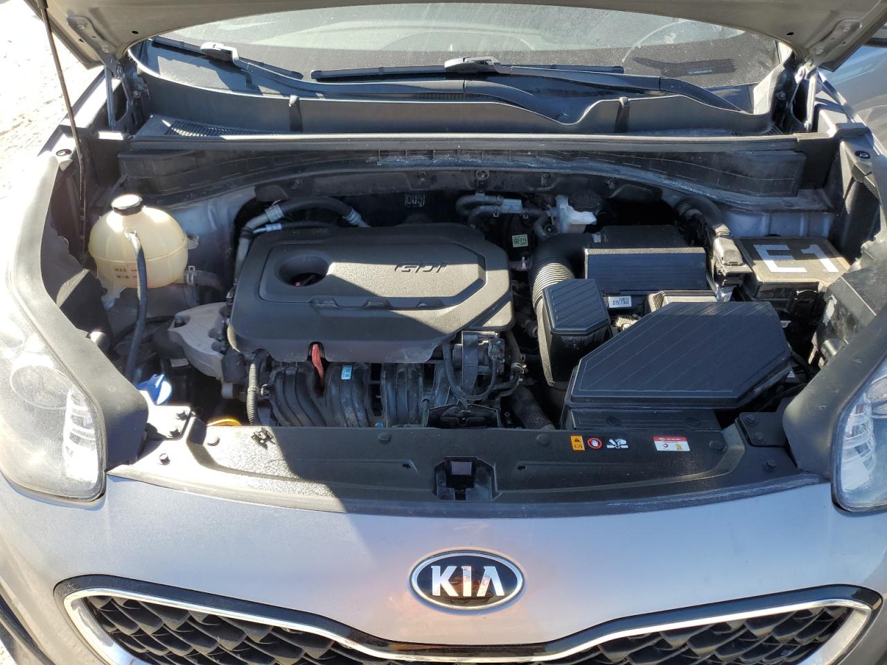 2021 KIA Sportage VIN KNDPM3AC3M7877401 Copart auction photo, front end / mechanical damage thumbnail 13