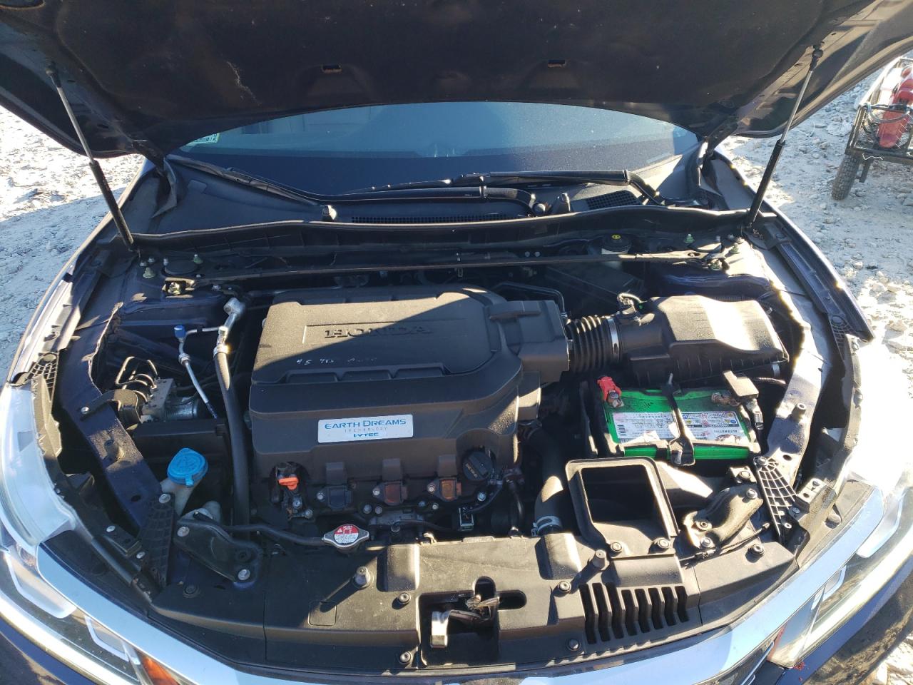 2017 Honda Accord VIN 1HGCR3F87HA015894 Copart auction photo, side / rear end damage thumbnail 11