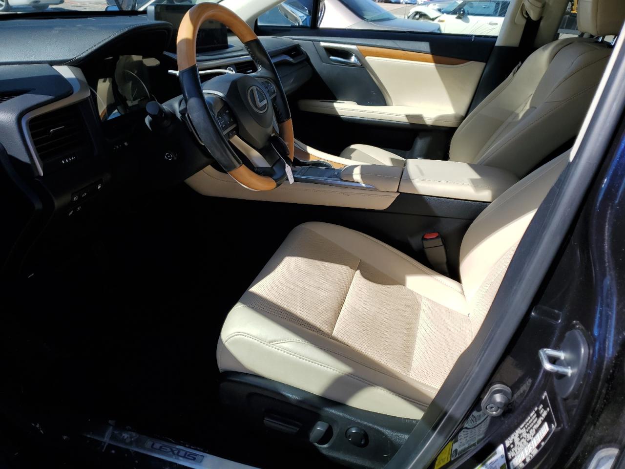 2021 Lexus RX VIN 2T2HGMDAXMC057838 Copart auction photo, side / minor dent/scratches damage thumbnail 7