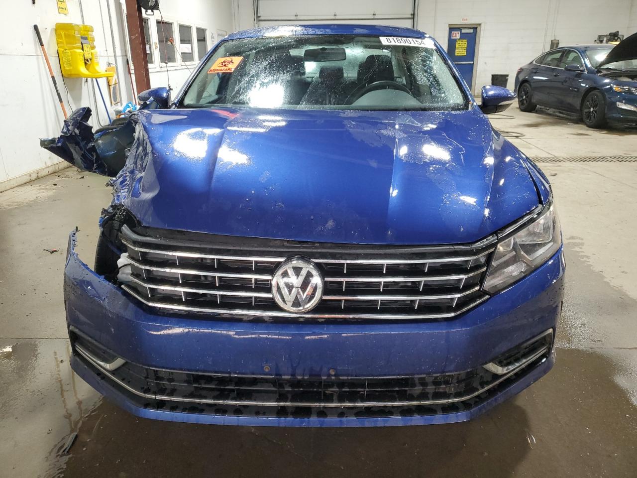 2017 Volkswagen Passat VIN 1VWAT7A33HC034986 Copart auction photo, front end damage thumbnail 5