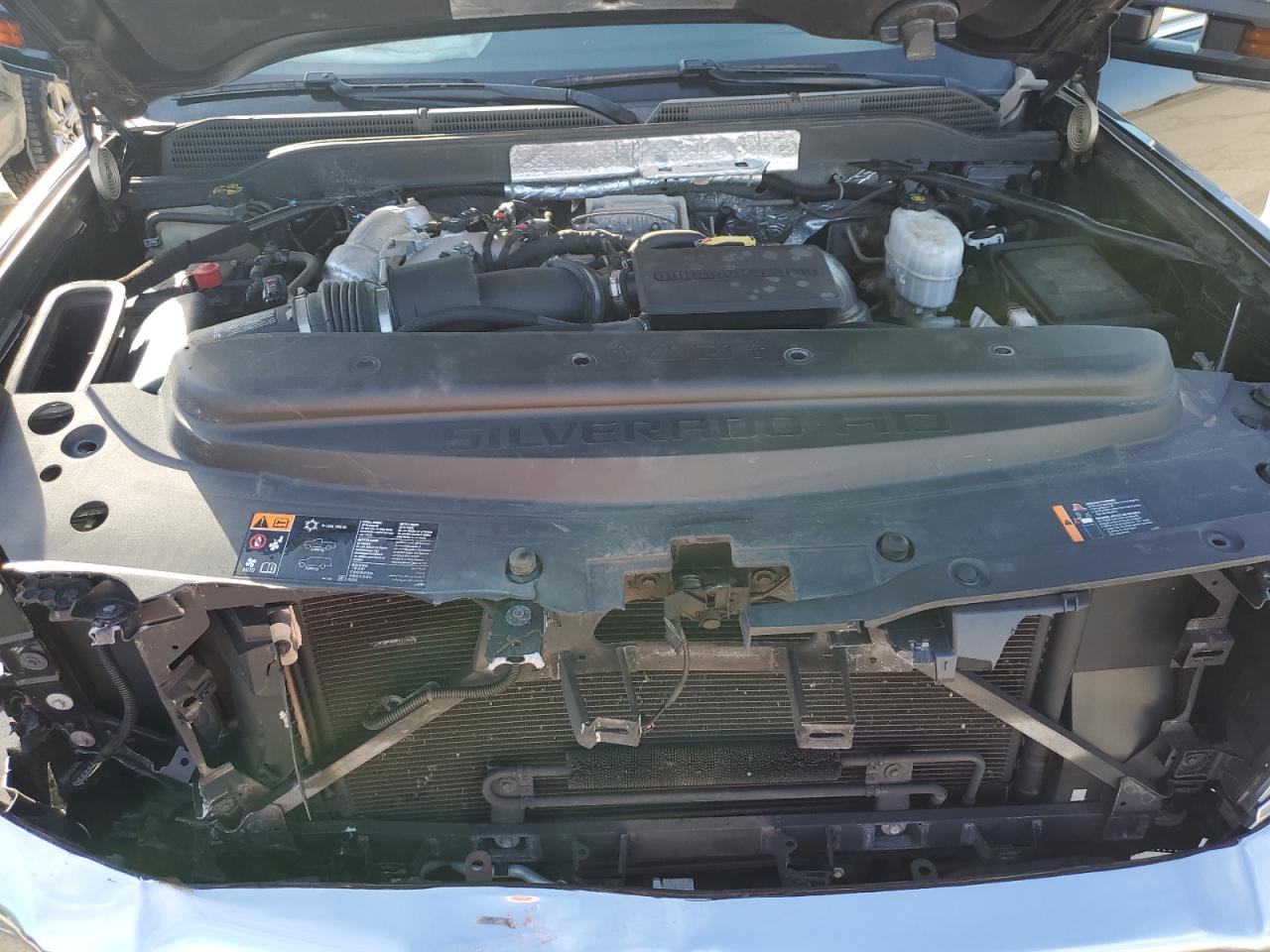 2019 Chevrolet Silverado VIN 1GC1KTEYXKF175659 Copart auction photo, front end / minor dent/scratches damage thumbnail 12