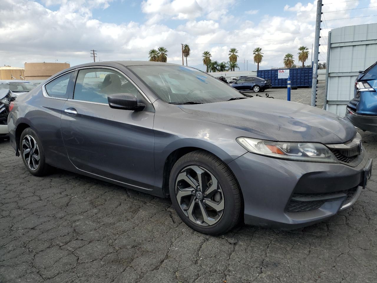 2016 Honda Accord VIN 1HGCT1B32GA011170 Copart auction photo, rear end / side damage thumbnail 4
