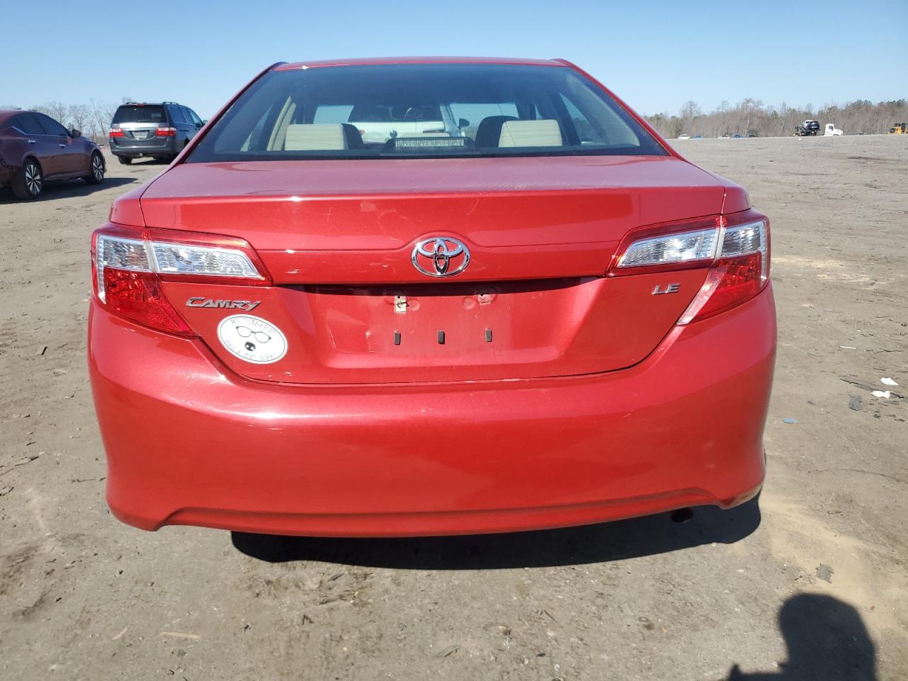 2012 Toyota Camry VIN 4T1BF1FK4CU517218 Copart auction photo, front end / minor dent/scratches damage thumbnail 6