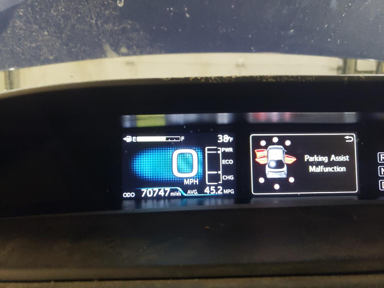 2018 Toyota Prius VIN JTDKBRFU1J3075887 Copart auction photo, front end / minor dent/scratches damage thumbnail 9