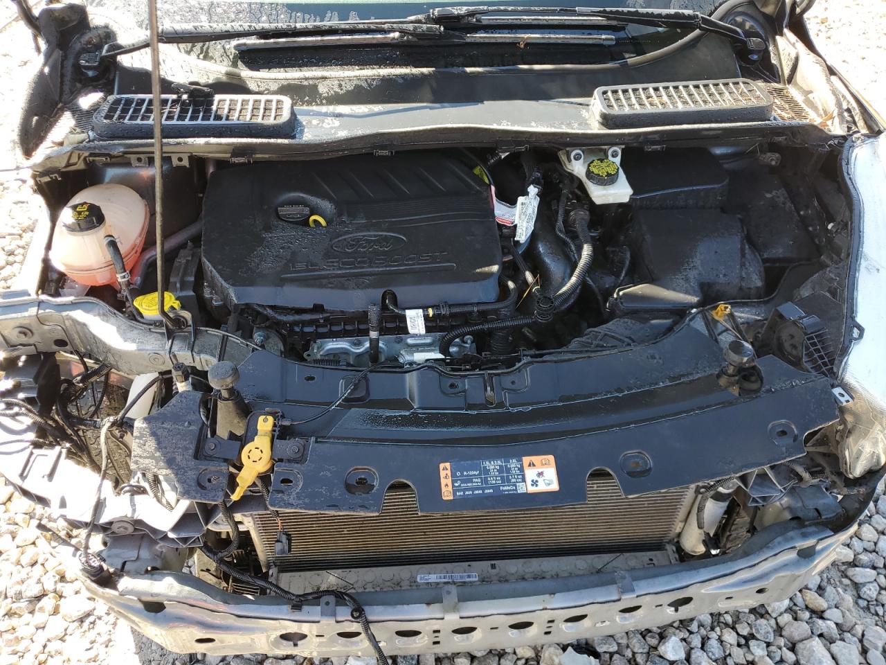 2017 Ford Escape VIN 1FMCU9GD6HUA69175 Copart auction photo, front end damage thumbnail 12