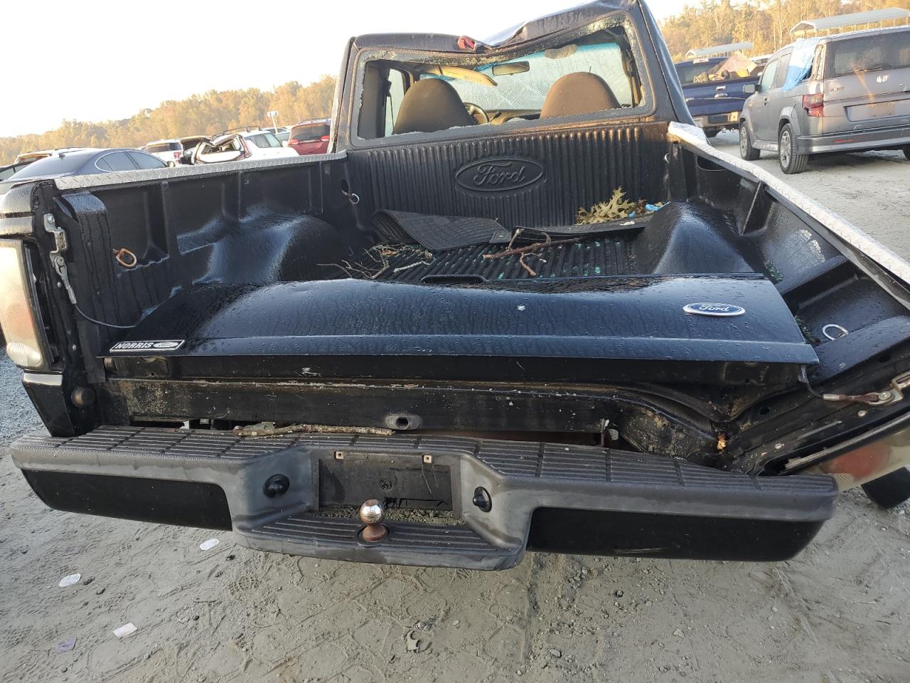 2003 Ford Ranger VIN 1FTYR44V53PA89923 Copart auction photo, top/roof damage thumbnail 6