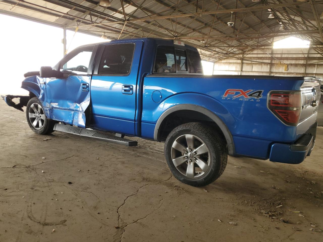 2013 Ford F-150 VIN 1FTFW1ET6DFB39232 Copart auction photo, front end / side damage thumbnail 2