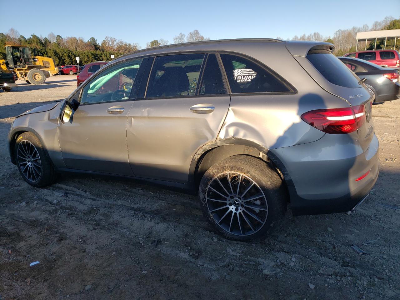 2019 Mercedes-Benz GLC VIN WDC0G4KB9KV187871 Copart auction photo, all over / undercarriage damage thumbnail 2