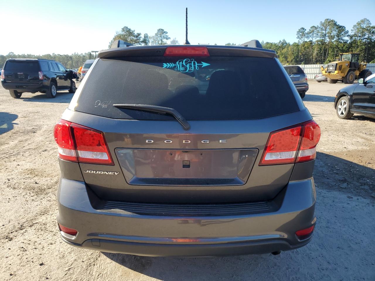 2019 Dodge Journey VIN 3C4PDCBB9KT867180 Copart auction photo, side damage thumbnail 6