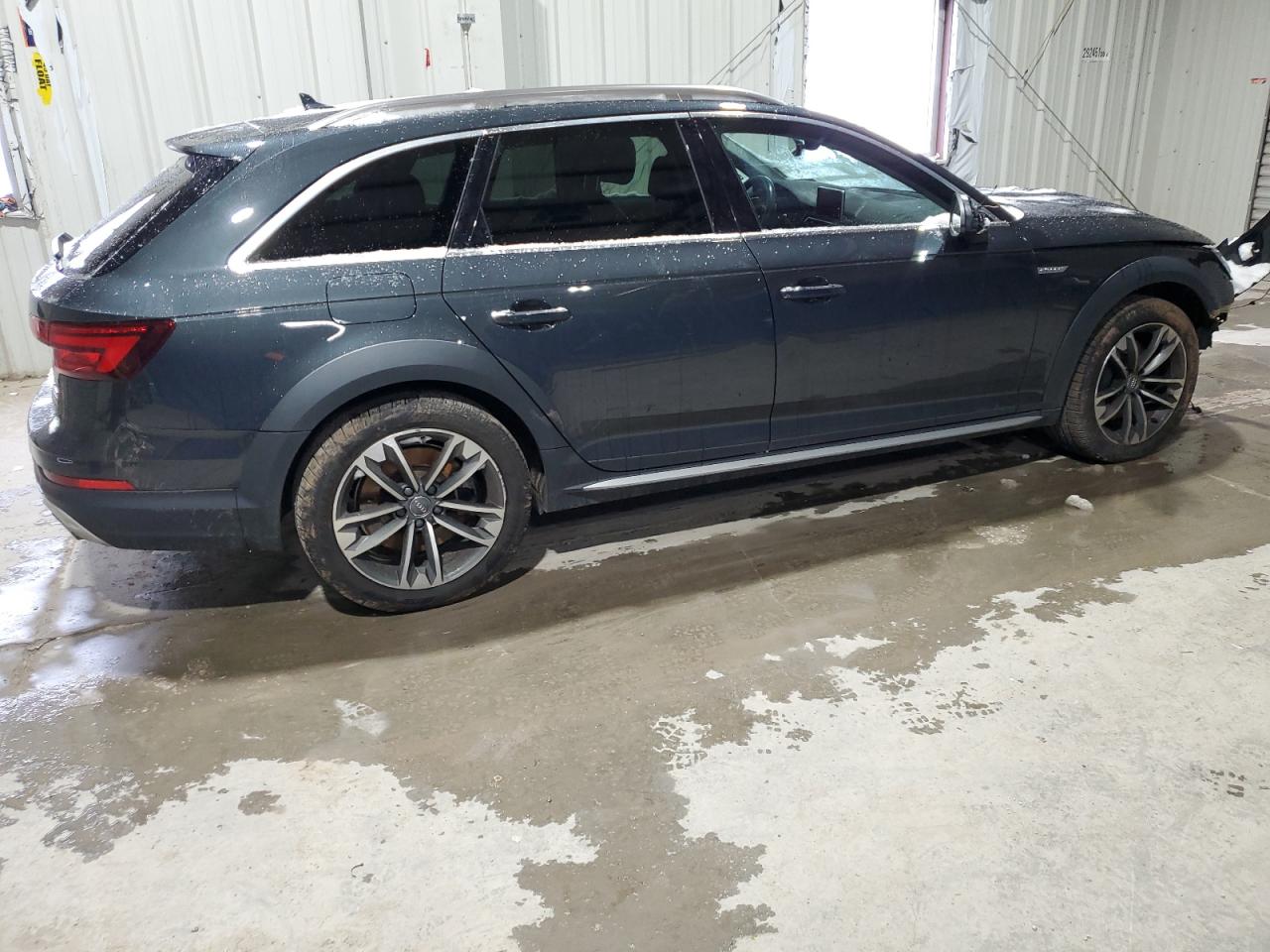 2018 Audi A4 VIN WA18NAF48JA136838 Copart auction photo, front end / side damage thumbnail 3