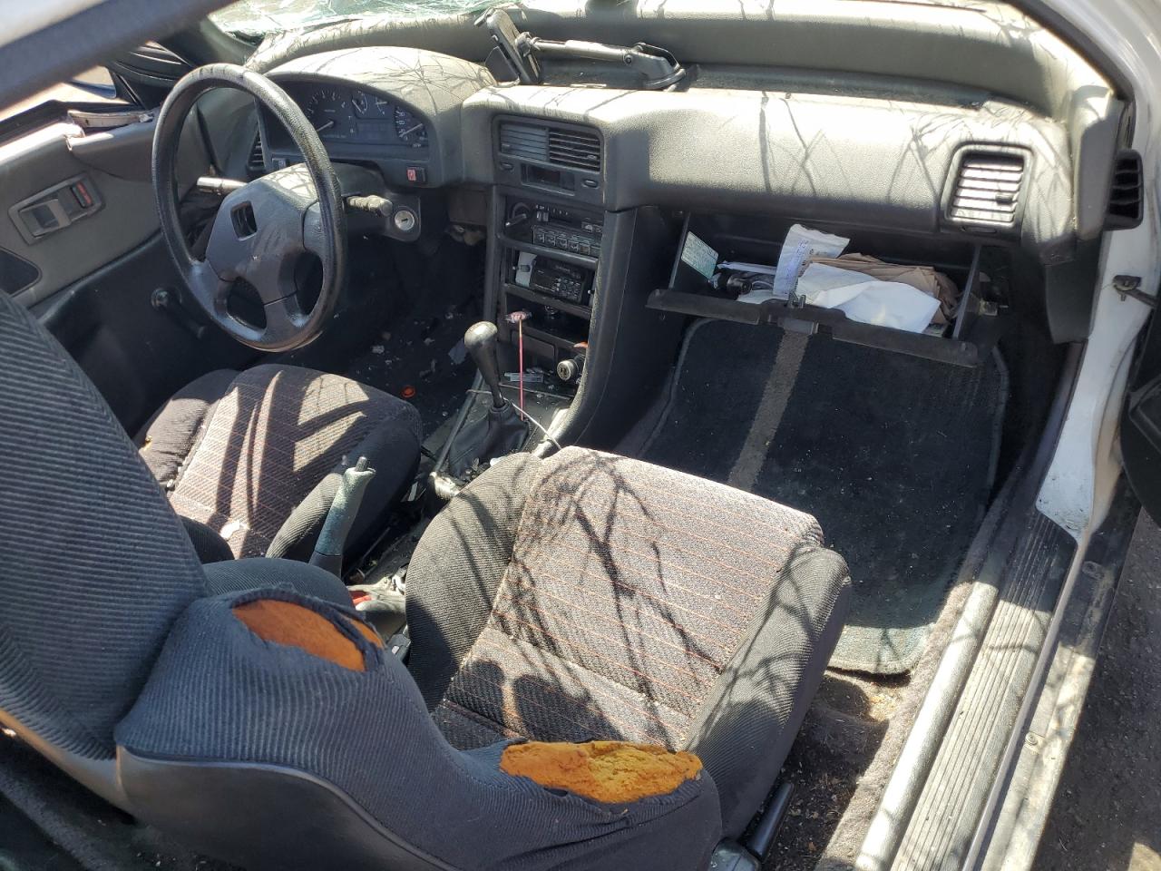 1991 Honda Civic VIN JHMED9365MS012541 Copart auction photo, all over damage thumbnail 8