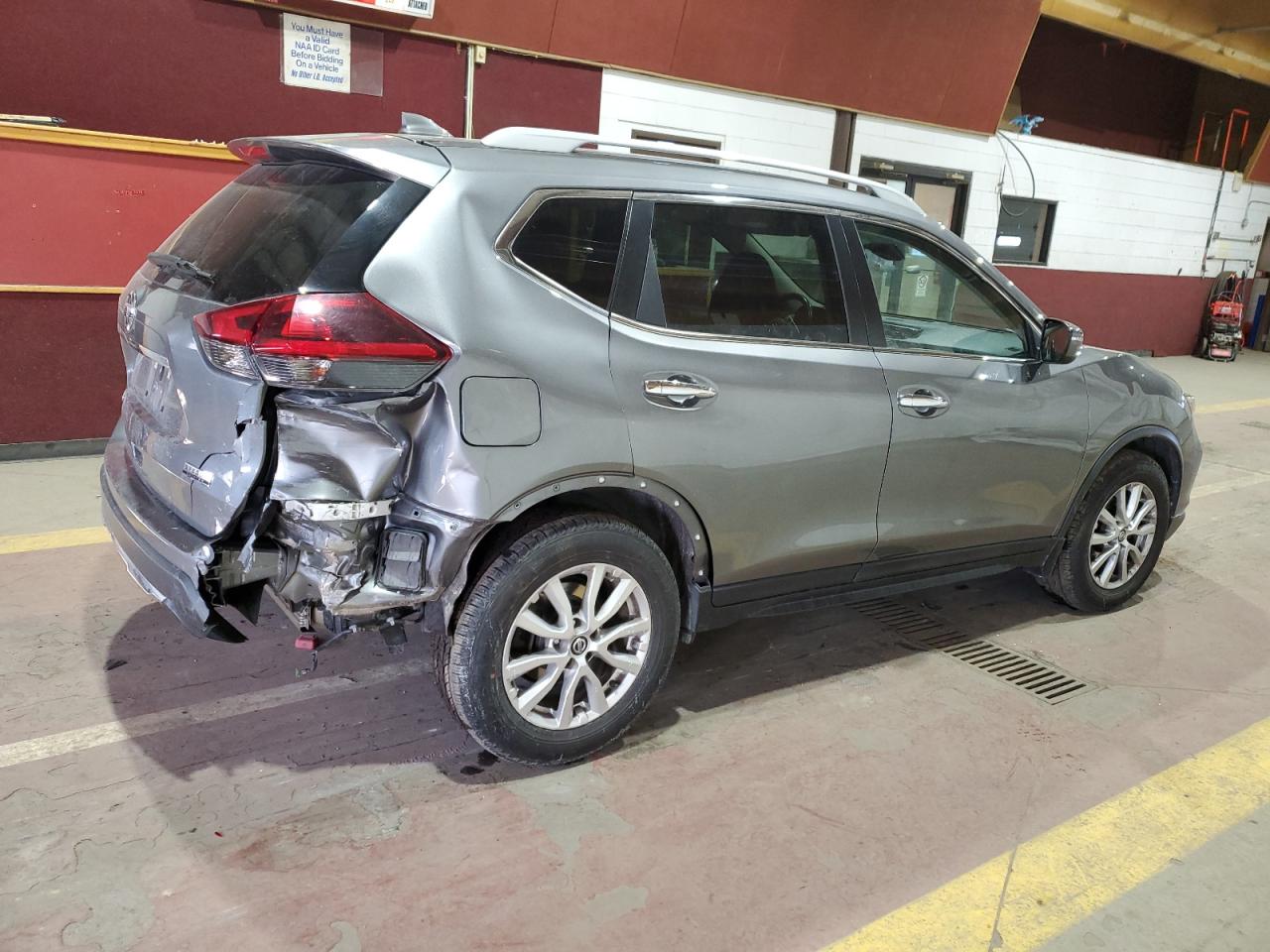 2020 Nissan Rogue VIN 5N1AT2MTXLC796718 Copart auction photo, rear end / minor dent/scratches damage thumbnail 3