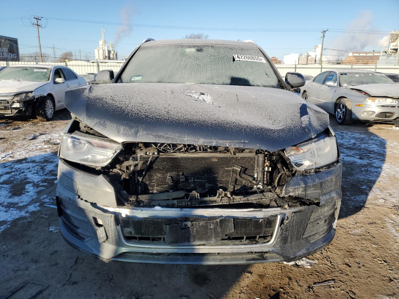 2016 Audi Q3 VIN WA1BFCFS6GR022411 Copart auction photo, front end / rear end damage thumbnail 5