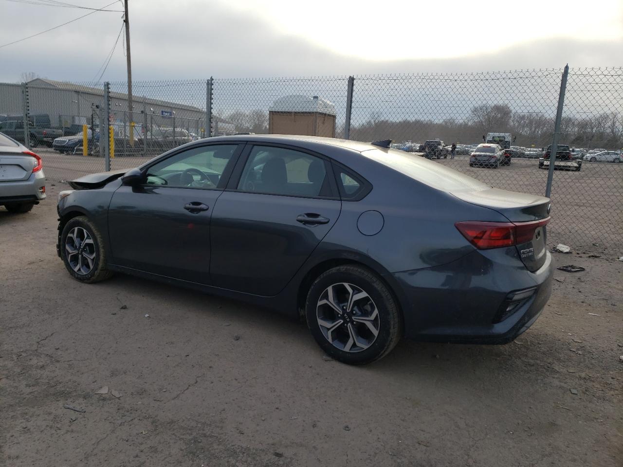 2020 KIA Forte VIN 3KPF24AD1LE173776 Copart auction photo, front end / side damage thumbnail 2