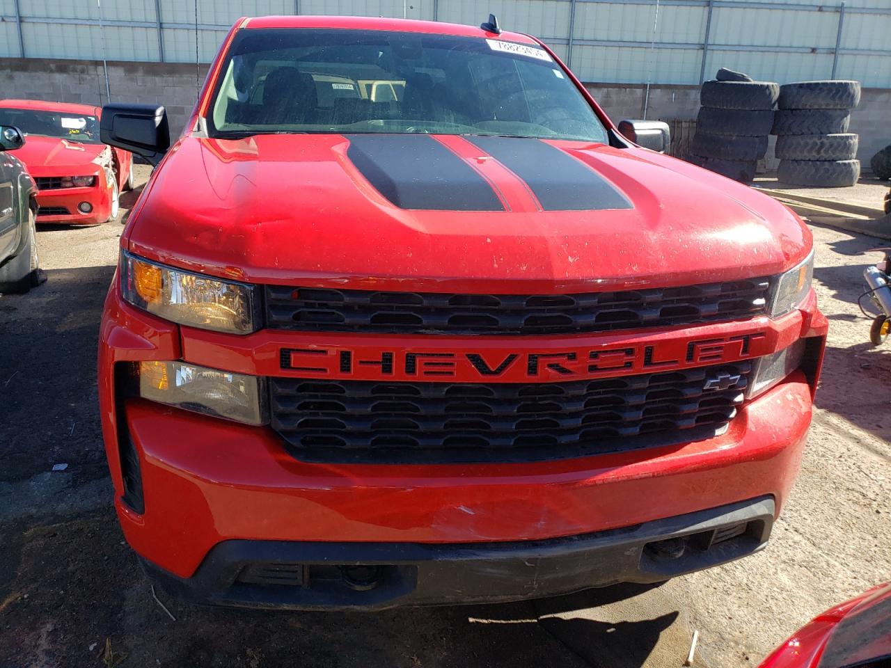 2022 Chevrolet Silverado VIN 1GCPYBEK4NZ100151 Copart auction photo, water/flood damage thumbnail 5
