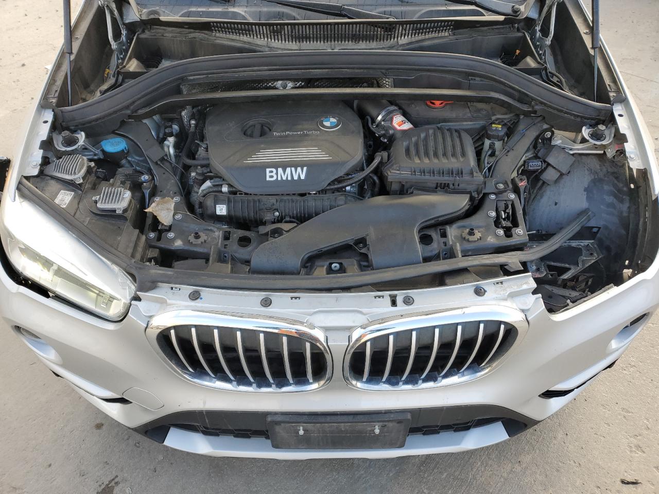 2016 BMW X1 VIN WBXHT3Z35G4A50765 Copart auction photo, front end / rear end damage thumbnail 12