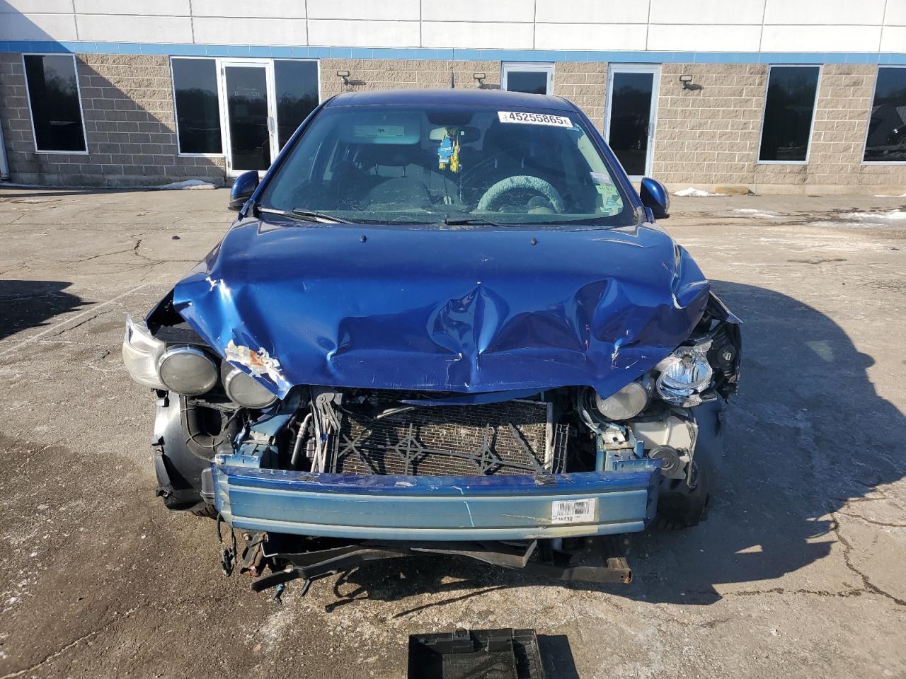 2013 Chevrolet Sonic VIN 1G1JC5SH3D4100662 Copart auction photo, front end damage thumbnail 5