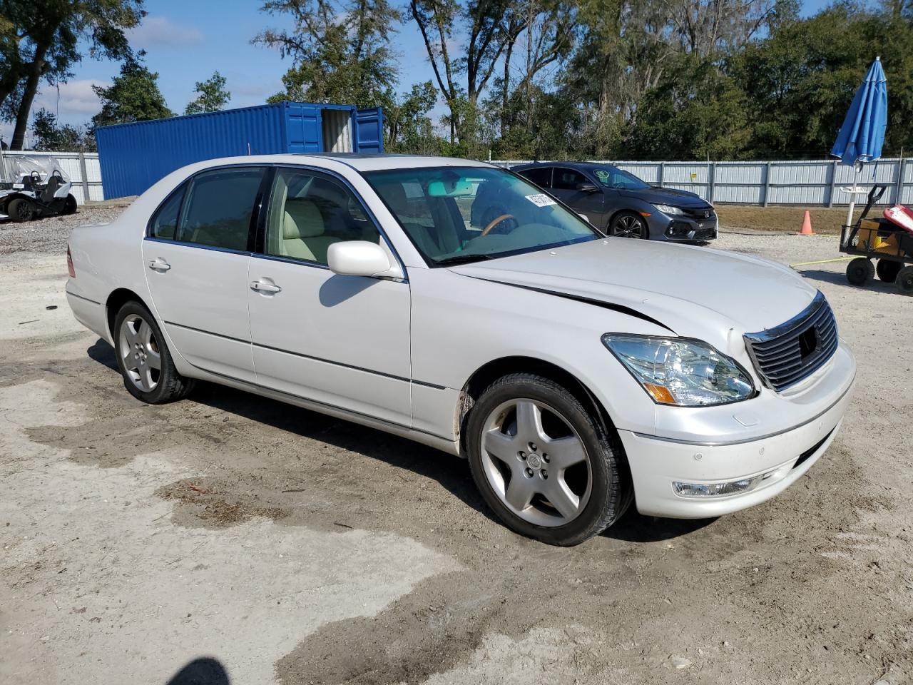 2005 Lexus LS VIN JTHBN36F455012166 Copart auction photo, front end damage thumbnail 4