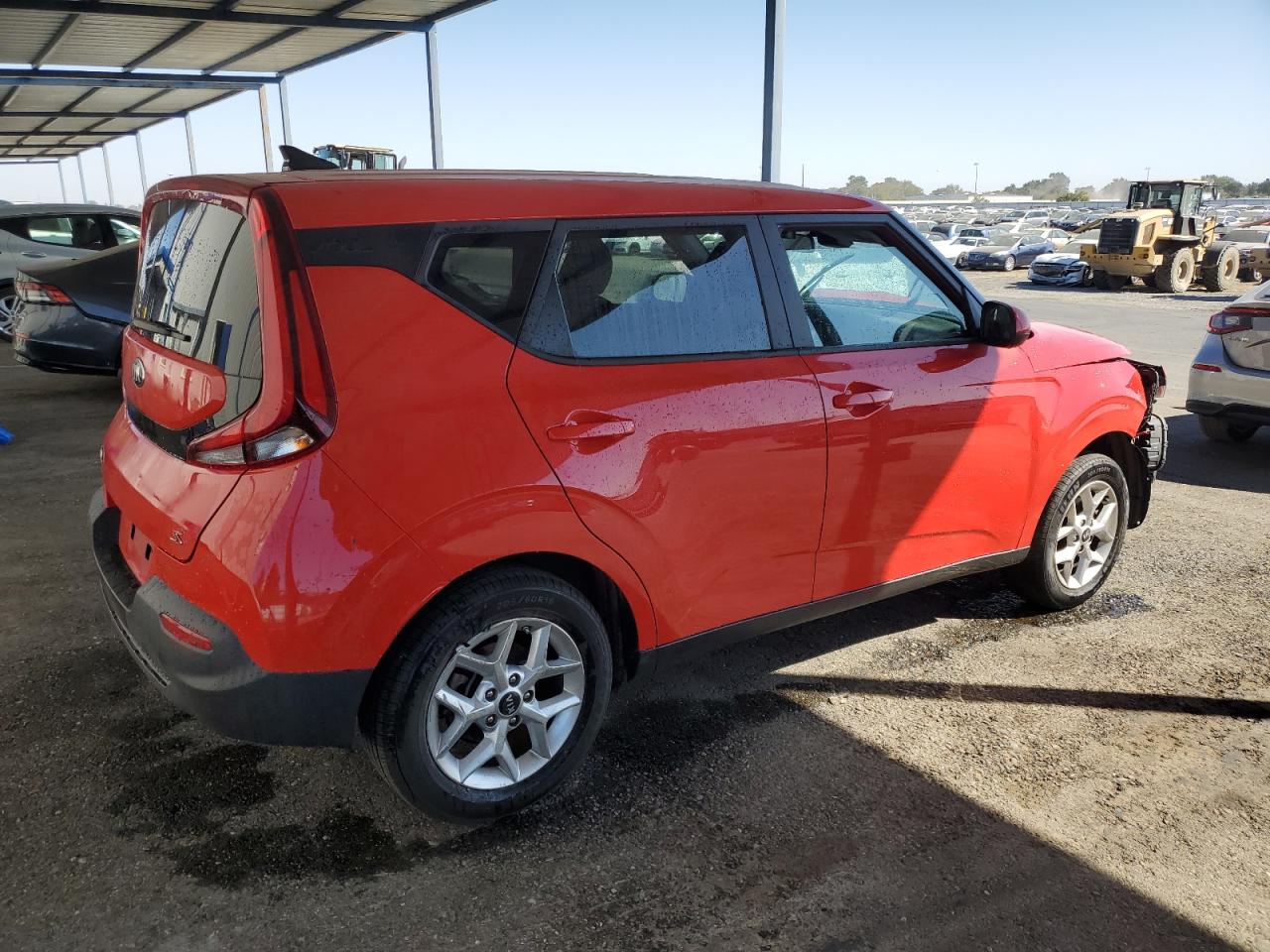 2021 KIA Soul VIN KNDJ23AU5M7777496 Copart auction photo, front end damage thumbnail 3