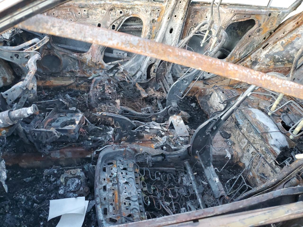 2014 Honda Accord VIN 1HGCR2F59EA098157 Copart auction photo, burn damage thumbnail 7