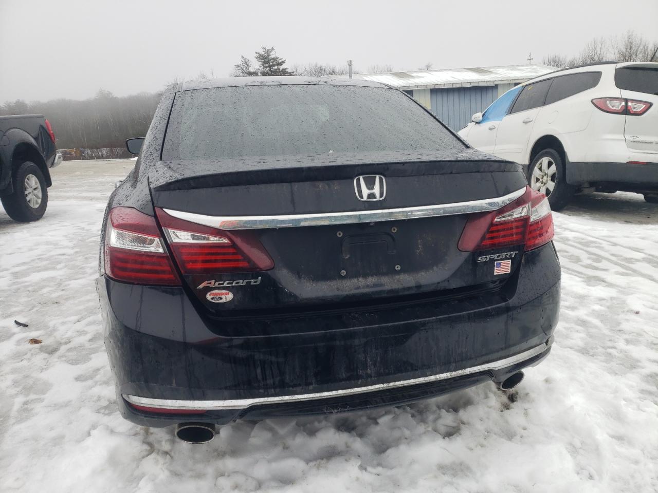 2017 Honda Accord VIN 1HGCR2F55HA229864 Copart auction photo, front end damage thumbnail 6