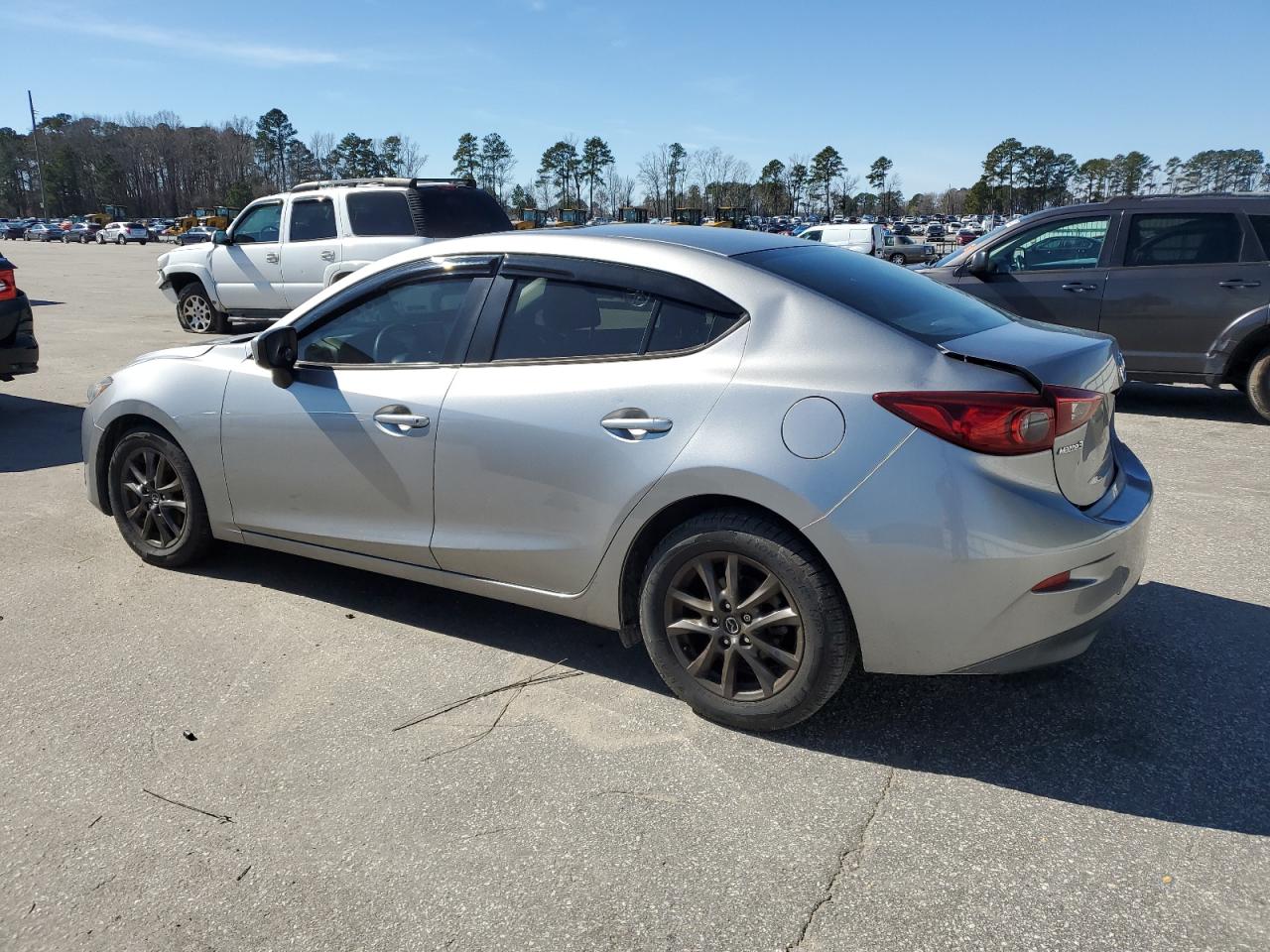 2015 Mazda 3 VIN 3MZBM1U74FM135009 Copart auction photo, front end / rear end damage thumbnail 2