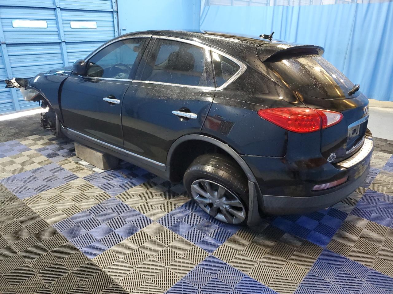 2012 Infiniti EX VIN JN1AJ0HP3CM400959 Copart auction photo, front end damage thumbnail 2