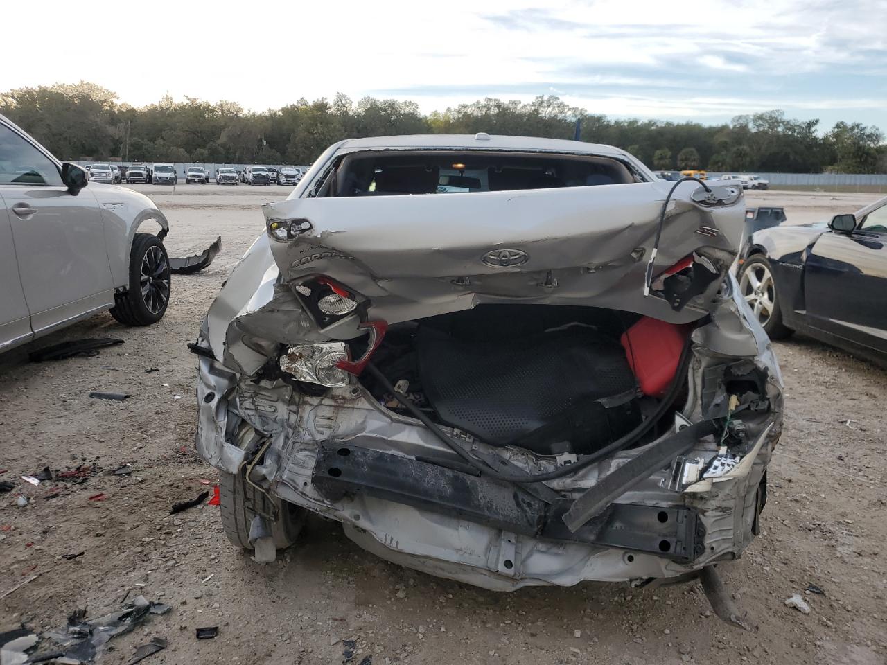2010 Toyota Corolla VIN 1NXBU4EE9AZ195577 Copart auction photo, all over damage thumbnail 6