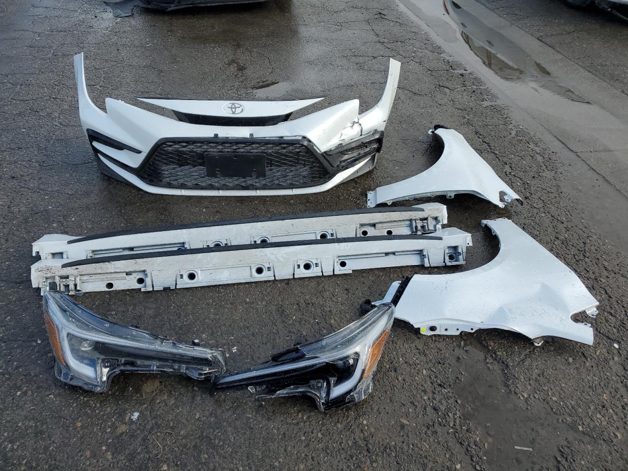 2024 Toyota Corolla VIN 5YFT4MCE9RP199181 Copart auction photo, front end / side damage thumbnail 12