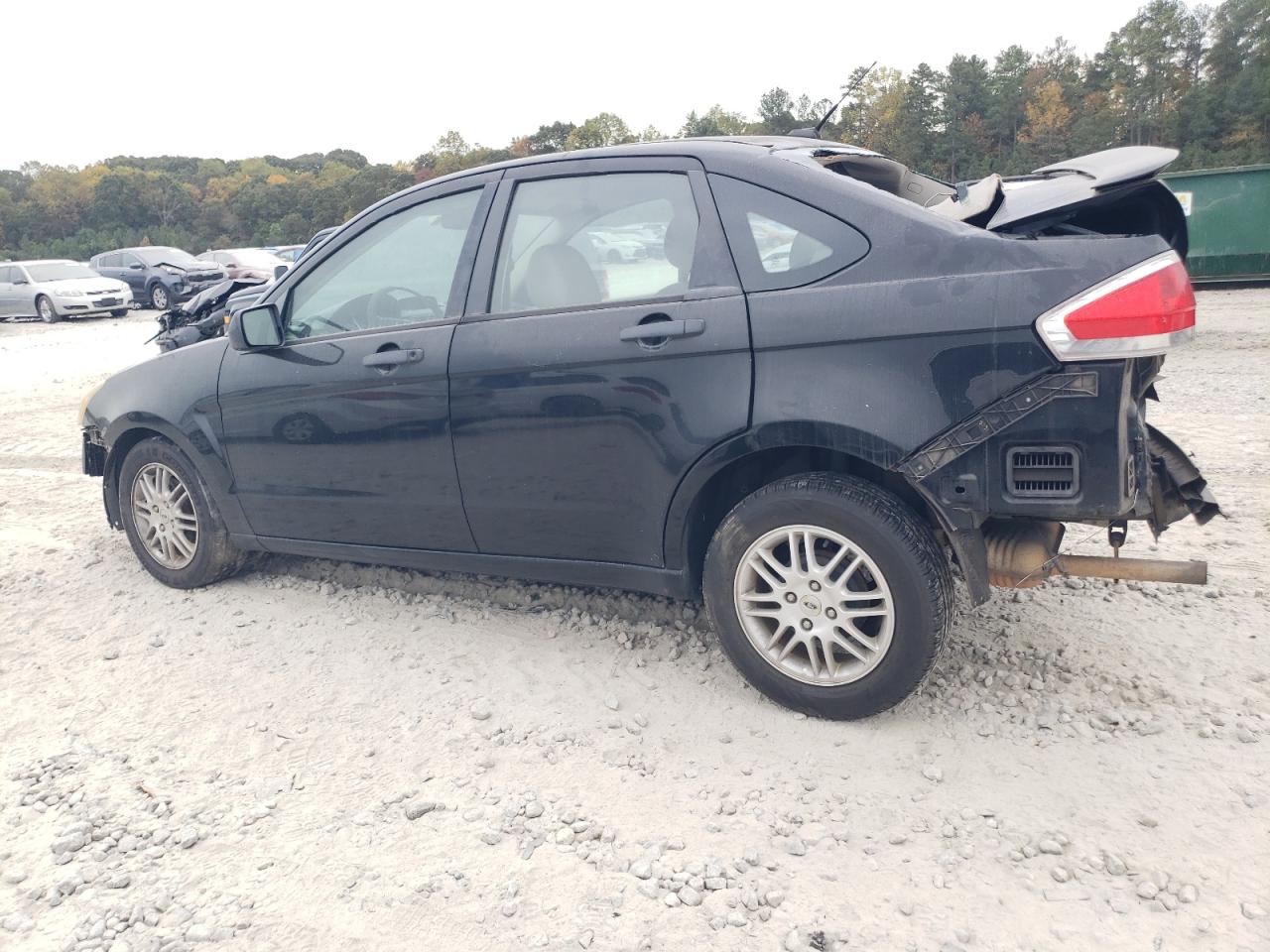 2010 Ford Focus VIN 1FAHP3FN5AW273586 Copart auction photo, rear end / front end damage thumbnail 2