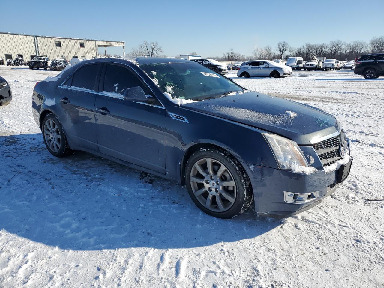 2009 Cadillac CTS VIN 1G6DS57VX90158923 Copart auction photo, front end / mechanical damage thumbnail 4