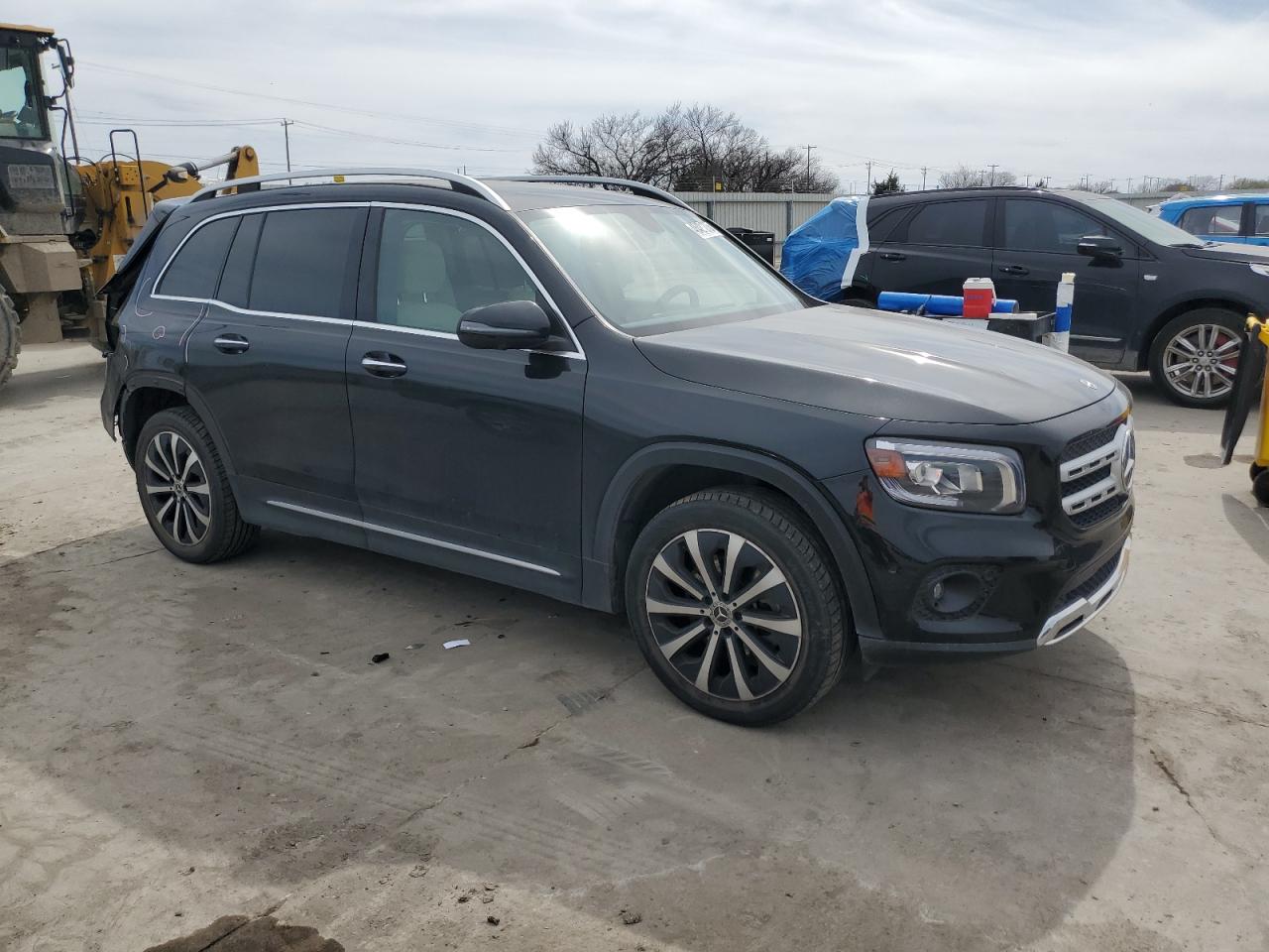 2021 Mercedes-Benz GLB VIN W1N4M4GBXMW092749 Copart auction photo, rear end / hail damage thumbnail 4