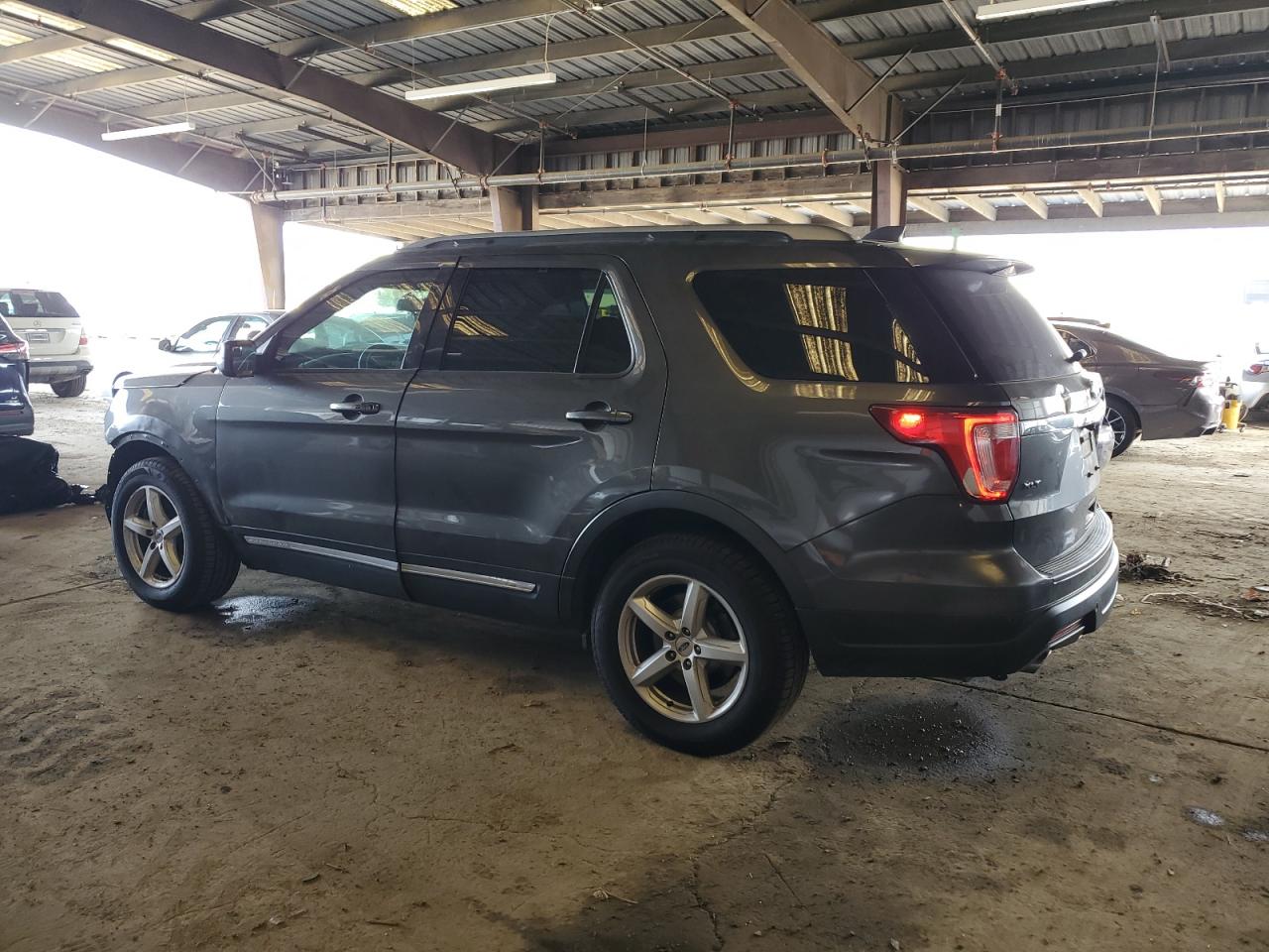 2018 Ford Explorer VIN 1FM5K7D84JGC06368 Copart auction photo, front end damage thumbnail 2