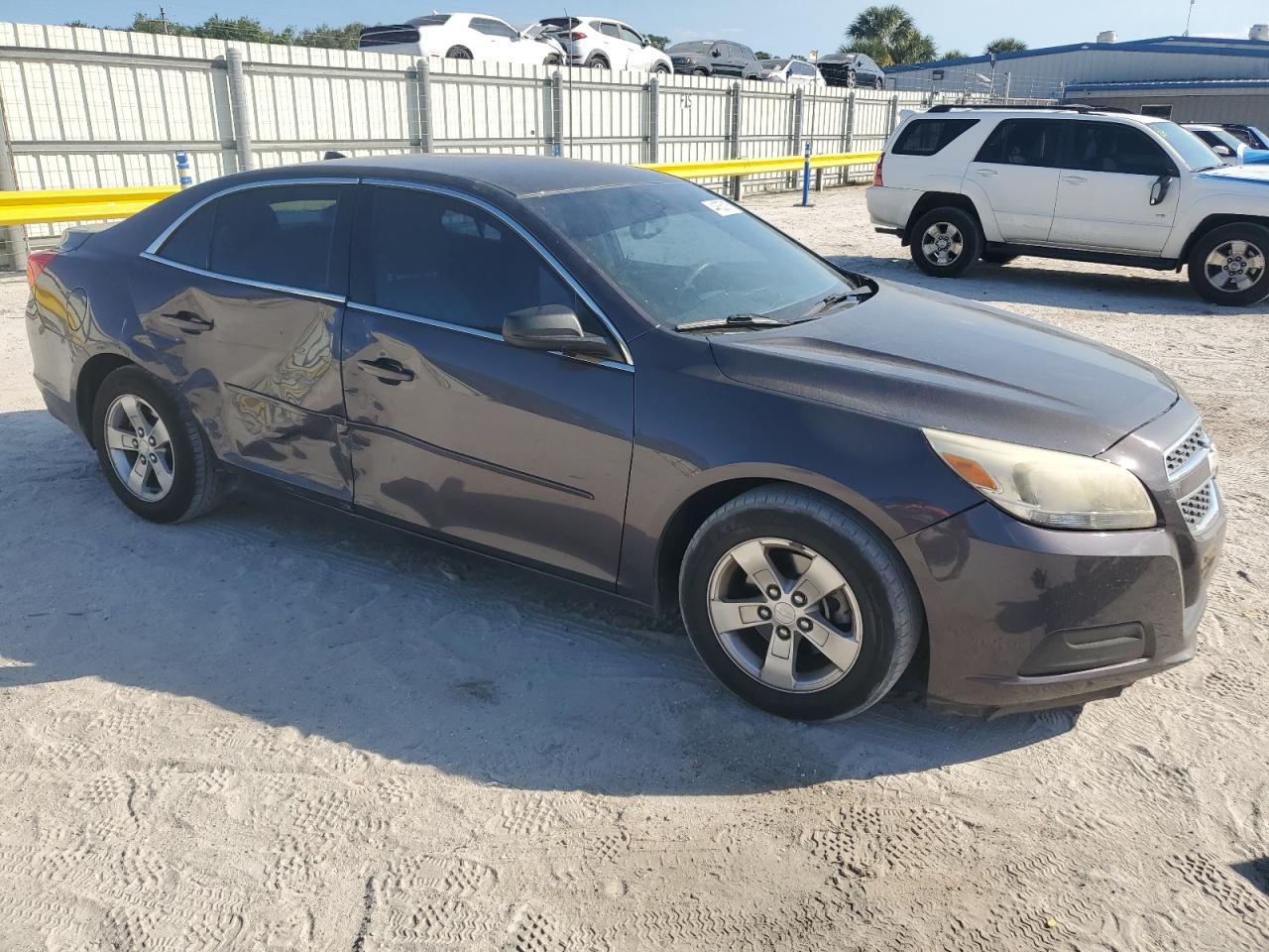 2013 Chevrolet Malibu VIN 1G11B5SA2DF256511 Copart auction photo, side damage thumbnail 4