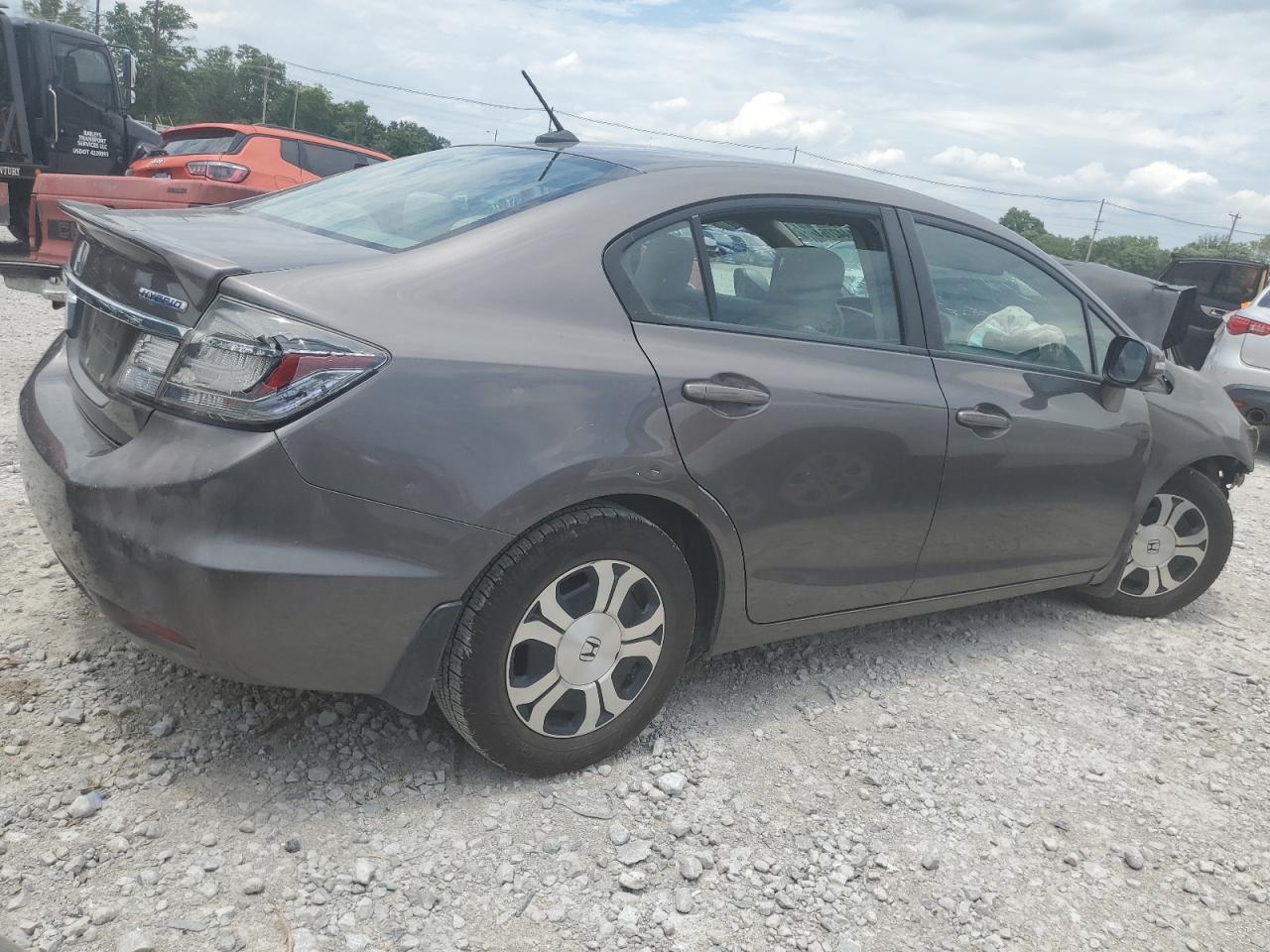 2013 Honda Civic VIN 19XFB4F2XDE000976 Copart auction photo, front end damage thumbnail 3
